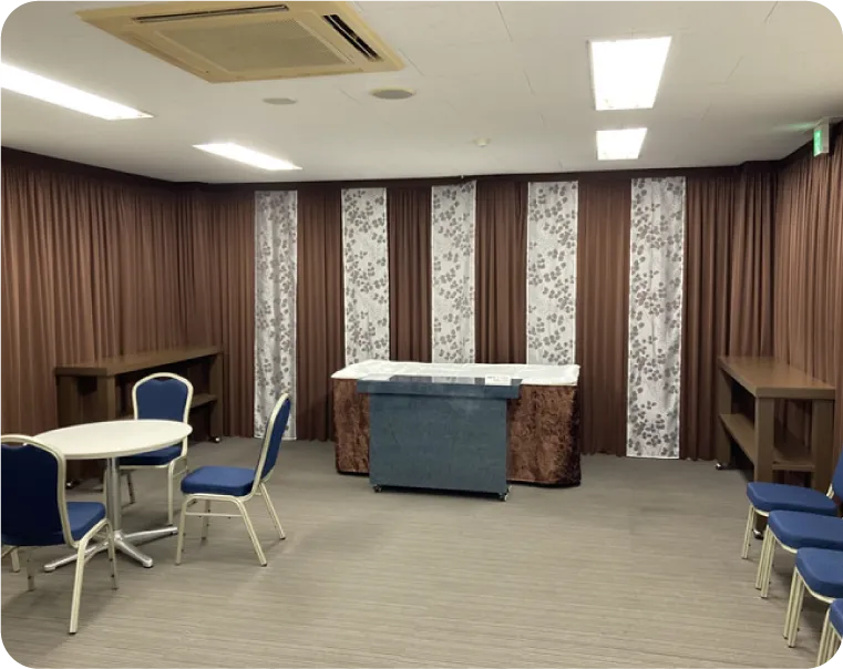 市兵衛会館・別館 安置室(小田原市堀之内)