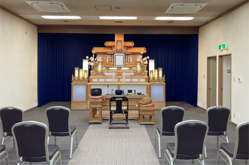 メモリアルホール松田:祭壇