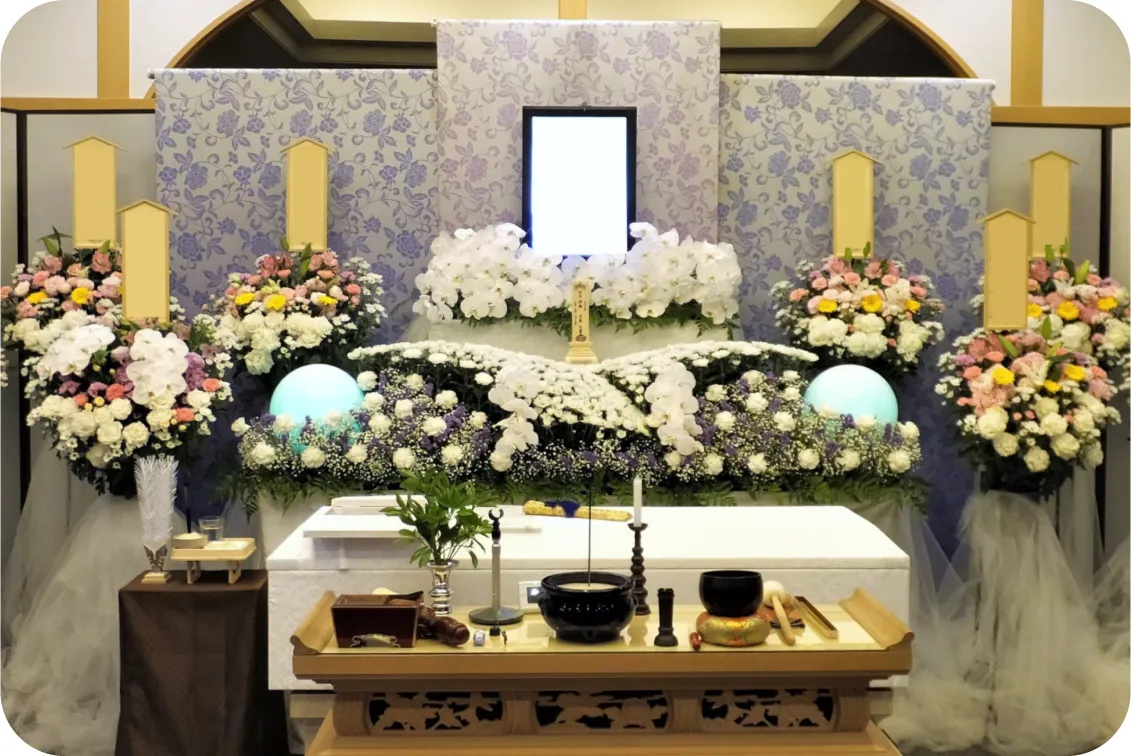 式場でのご葬儀 家族葬プラン